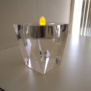 Brand New Oleg Cassini Lead Crystal Votive